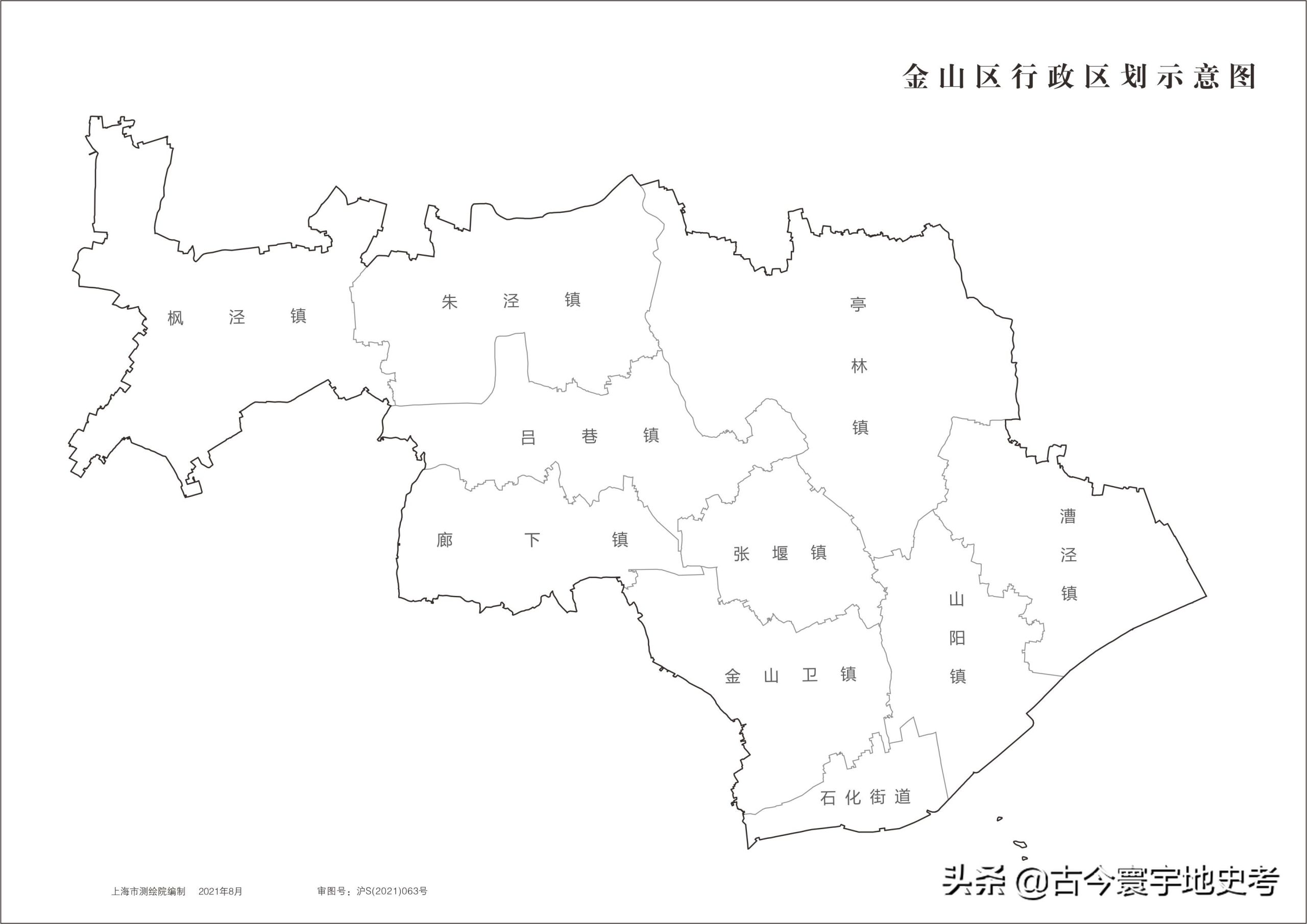 上海市各区地图