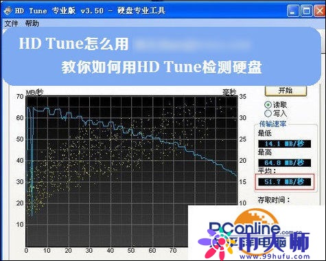 硬盘检测助手！HD Tune硬盘检测软件如何使用？