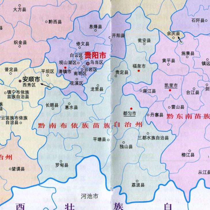 黔南州12县市人口一览：惠水县39.59万，荔波县15.49万