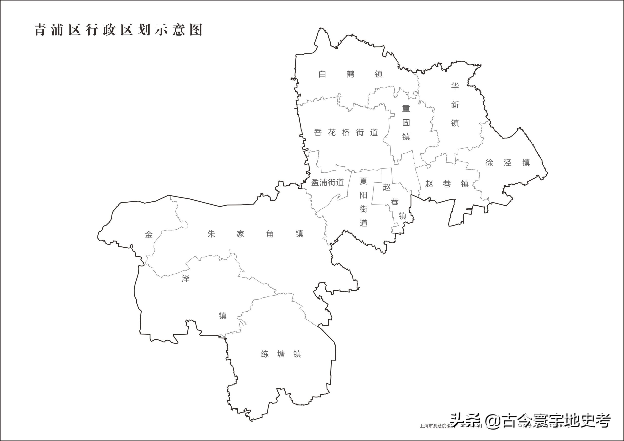 上海市各区地图