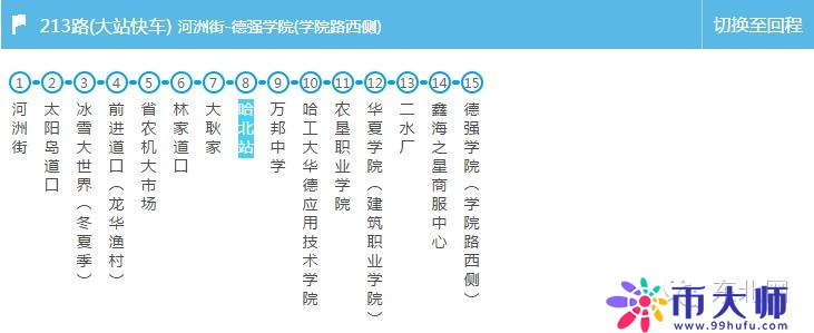 所有能到哈西站、哈北站的公交车都在这了 值得你收藏