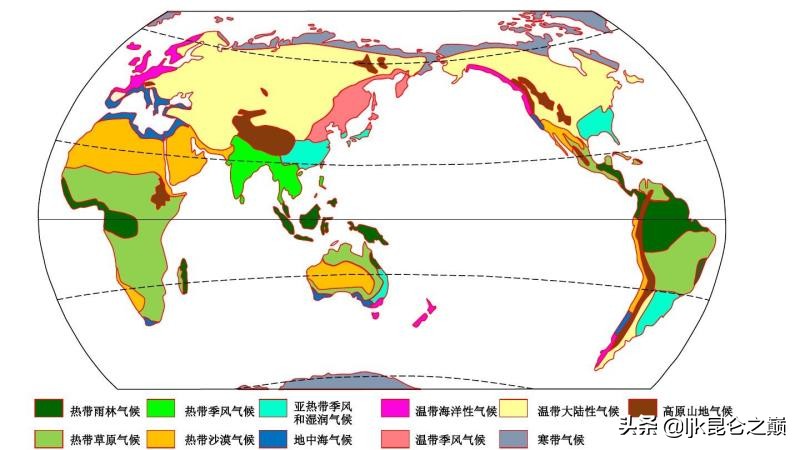 地理探究（1）亚热带季风气候与季风性湿润气候一样吗？